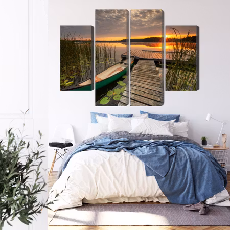 Canvastavla - Summer sunrise