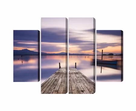 Canvastavla - Sunset view