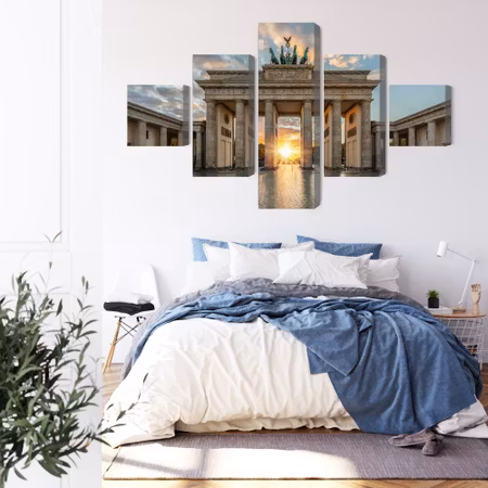 Canvastavla - Brandenburg gate in berlin