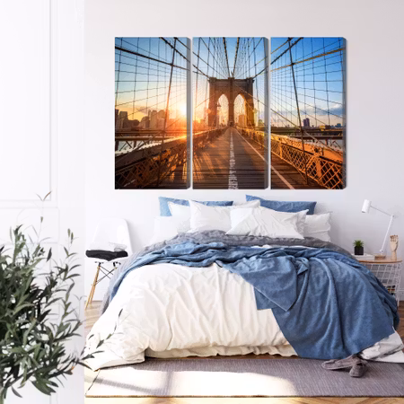 Canvastavla - Brooklyn bridge in new york