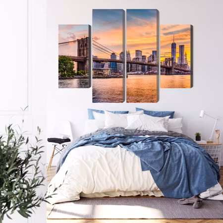 Canvastavla - New york city panoramic landscape