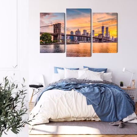 Canvastavla - New york city panoramic landscape