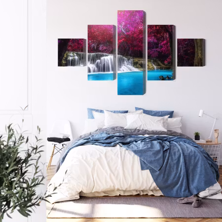 Canvastavla - Kanchanaburi waterfall