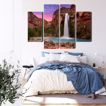 Canvastavla - Havasupai waterfalls