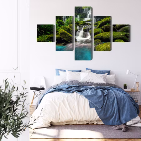 Canvastavla - A beautiful waterfall in the jungle