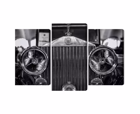 Canvastavla - Rolls royce up close
