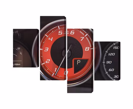 Canvastavla - Modern dashboard