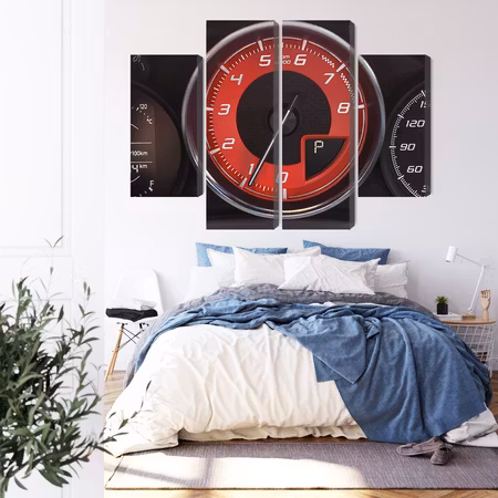 Canvastavla - Modern dashboard