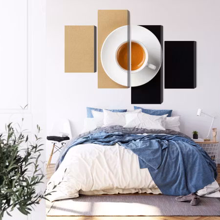 Canvastavla - A cup of italian coffee