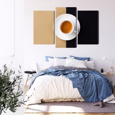 Canvastavla - A cup of italian coffee