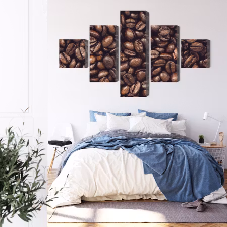 Canvastavla - Roasted coffee beans