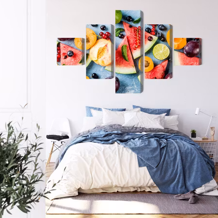Canvastavla - Holiday fruit
