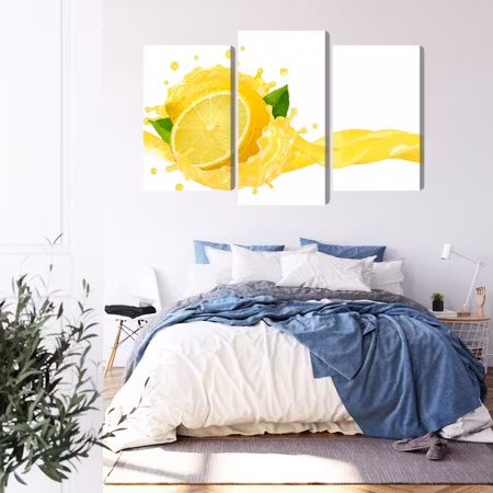 Canvastavla - Fresh lemon juice