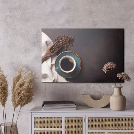 Canvastavla - Lovely cup of coffee