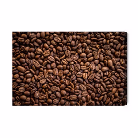 Canvastavla - Background of roasted coffee beans