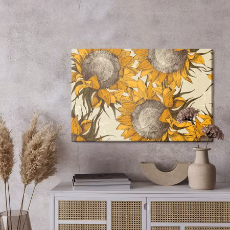 Canvastavla - Sunflowers
