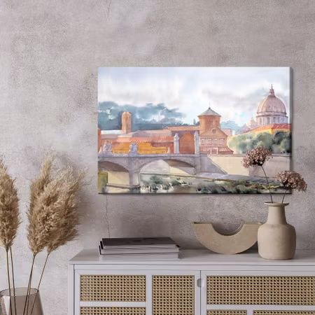 Canvastavla - Beautiful landscapes of rome