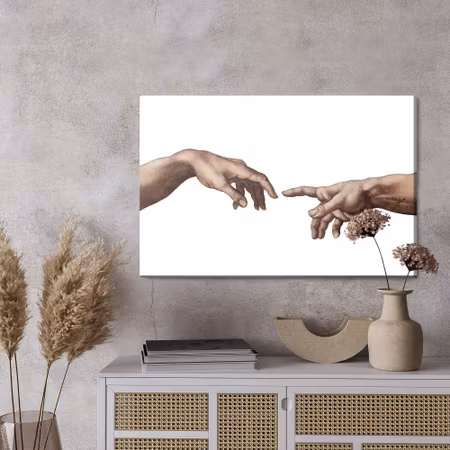 Canvastavla - Adam's minimalist creation