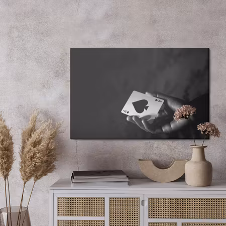 Canvastavla - Ace of spades