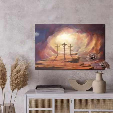 Canvastavla - Jesus on the cross