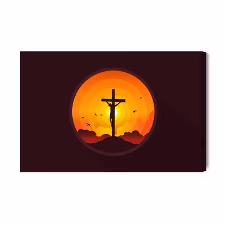 Canvastavla - Crucifixion of jesus christ