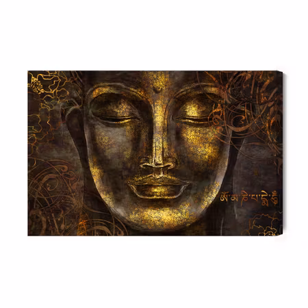 Canvastavla - Buddha portrait