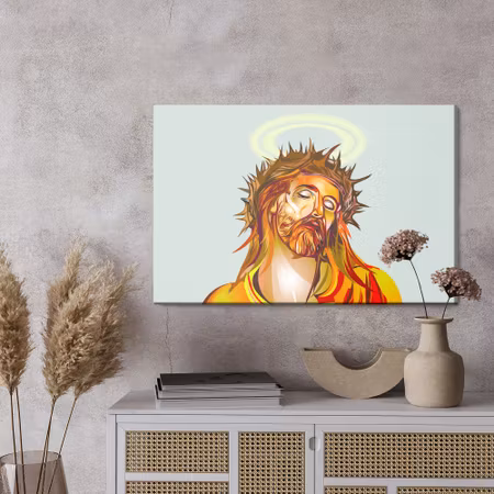 Canvastavla - Portrait of christ