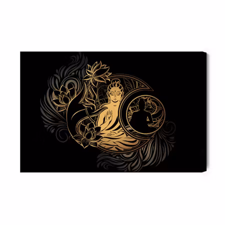 Canvastavla - Buddha image