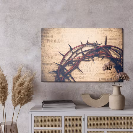 Canvastavla - Crown of thorns