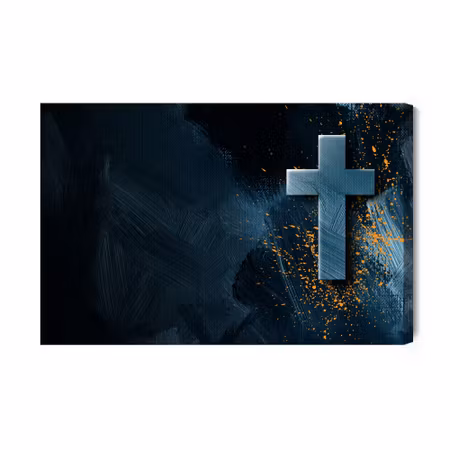 Canvastavla - Latin cross