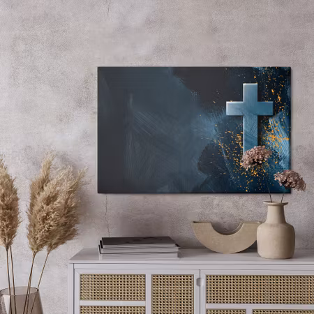 Canvastavla - Latin cross