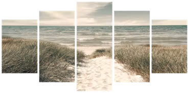 Akrylglastavla - Quiet Beach