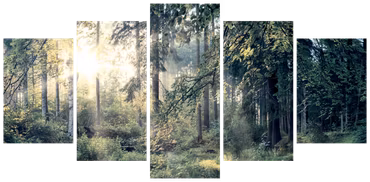 Akrylglastavla - Fairytale Landscape
