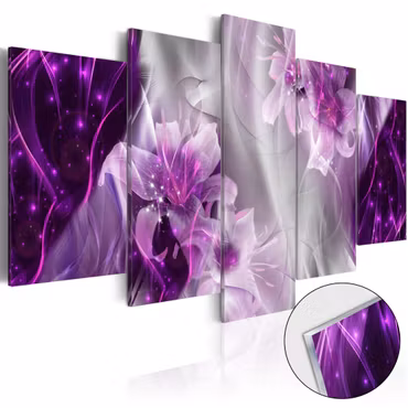 Akrylglastavla - Purple Utopia