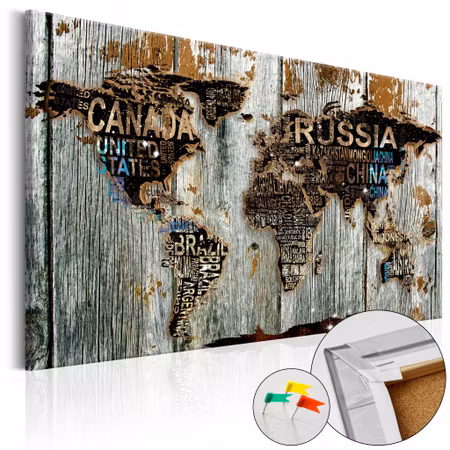 Anslagstavla - Wooden border
