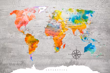 Anslagstavla - Multicolored travels