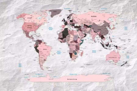Anslagstavla - Pink continents