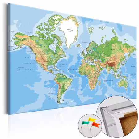 Anslagstavla - World geography