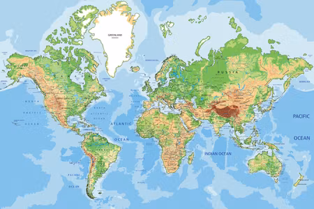 Anslagstavla - World geography