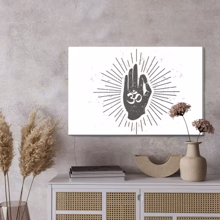 Canvastavla - Mudra