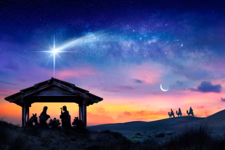 Canvastavla - Lord Amp S Nativity
