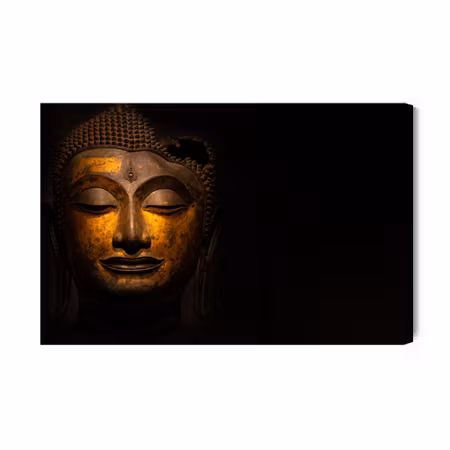 Canvastavla - The Face of the Buddha