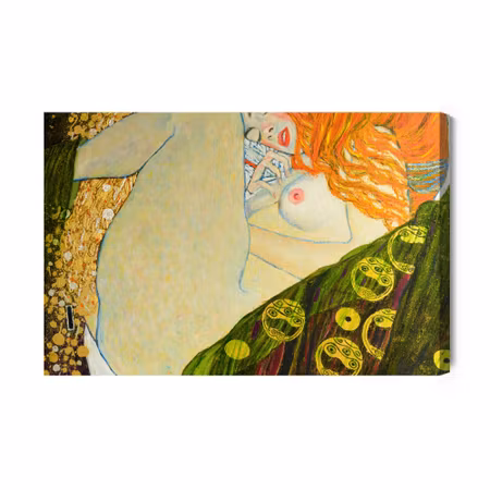 Canvastavla - Oil on Oil Painting Gold Leaf