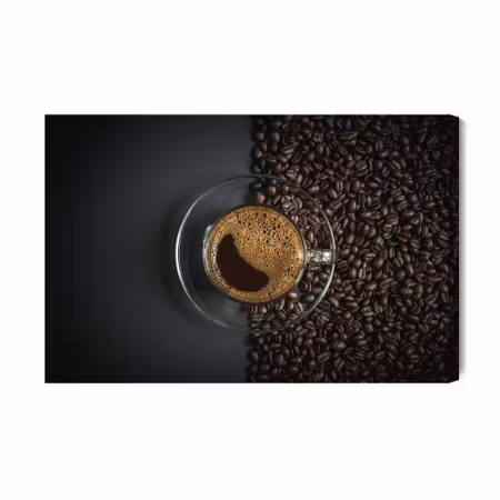 Canvastavla - A Glass of Espresso