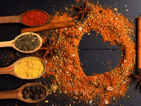 Canvastavla - Heart of Spices