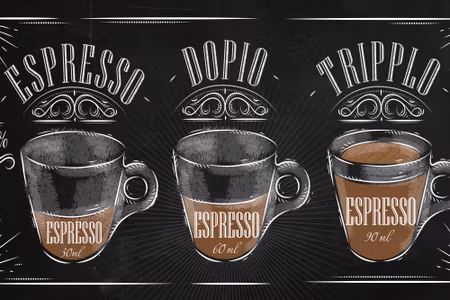Canvastavla - Vintage Espresso Coffee