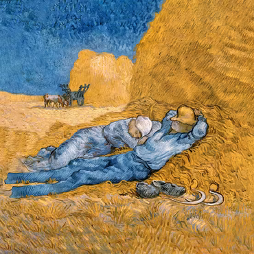 Rund canvastavla - Vincent van Gogh