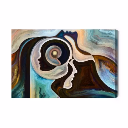 Canvastavla - Abstraction of the Human Being