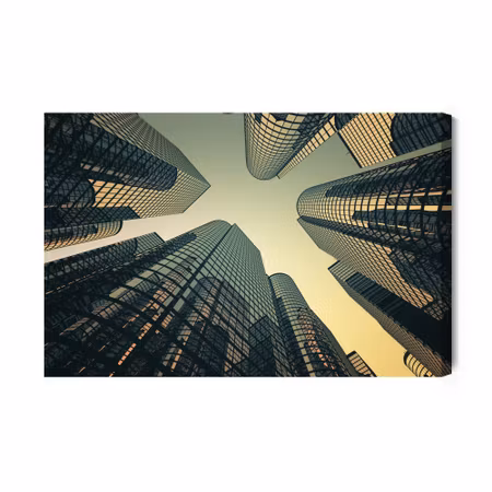 Canvastavla - Modern Skyscrapers