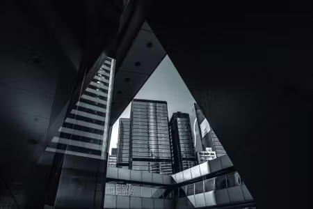Canvastavla - Beautiful Modern Buildings